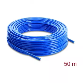 Delock Pneimatiskā šļūtene 8 x 5 mm OD x ID 50 m rullis zila PU