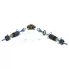 Delock RJ45 sievišķais uz RJ45 sievišķais Cat.6 savienotājs ar M23 x 1.5 mm vītni, 90° leņķī, IP68 putekļu un ūdensnecaurlaidīgs, melns