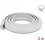 Delock pašlīmējoša putu aizsarglente malām 35 x 13 mm, 2 m, pelēka 18489