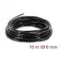 Delock spirālveida kabeļa caurule 6 mm diametrs 10 m melna