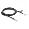 Delock temperatūras sensora kabelis M4 NTC 10 kOhm B25/50 3950K 1 m PVC melns
