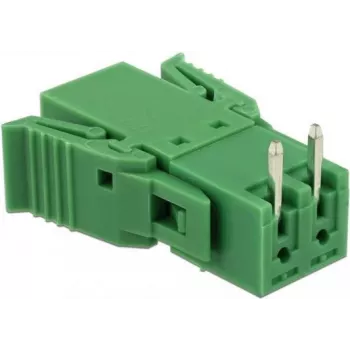 Delock spaiļu bloku komplekts PCB 2 kontaktu 3,81 mm solis horizontāls 65952