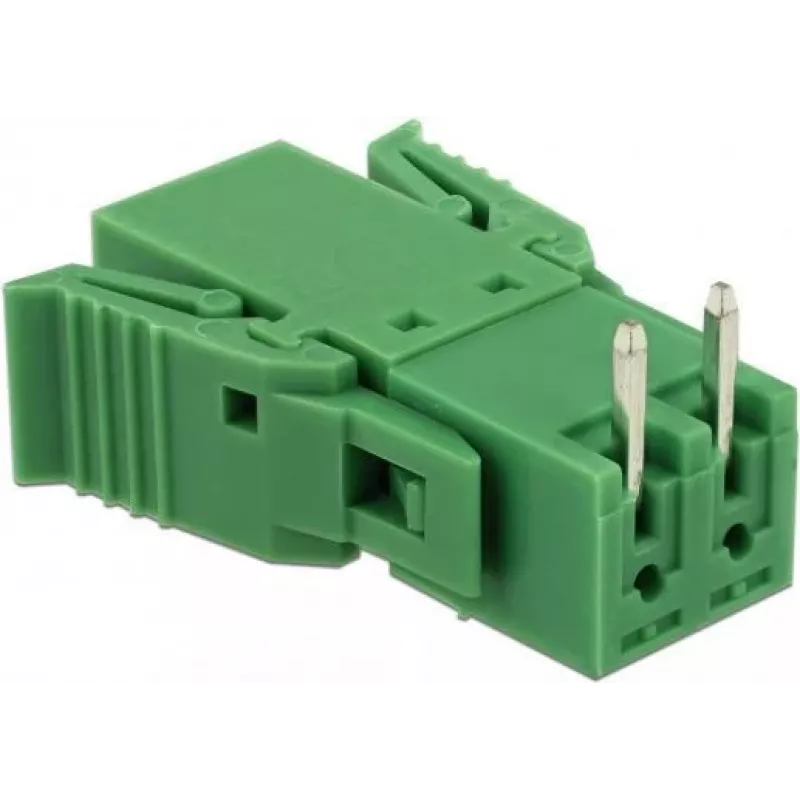 Delock spaiļu bloku komplekts PCB 2 kontaktu 3,81 mm solis horizontāls 65952