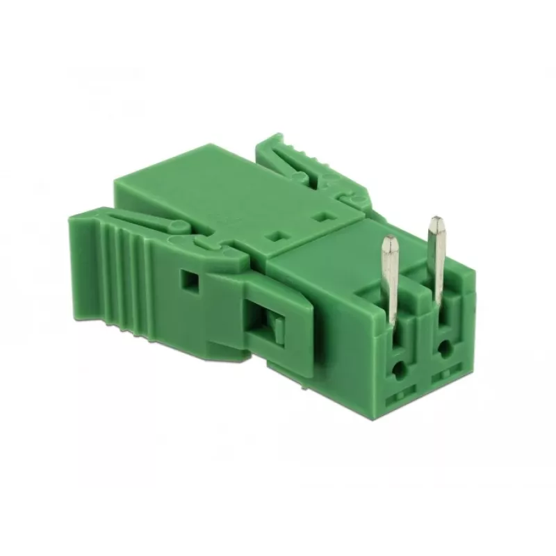 Delock spaiļu bloku komplekts PCB 2 kontaktu 3,81 mm solis horizontāls 65952