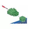 Delock spaiļu bloku komplekts PCB 2 kontaktu 3,81 mm solis horizontāls 65952
