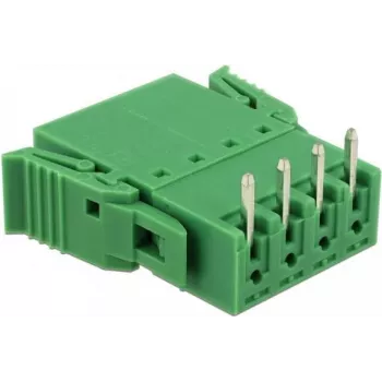 Delock spaiļu bloka komplekts PCB 4 kontakti 3,81 mm solis horizontāls (65954)