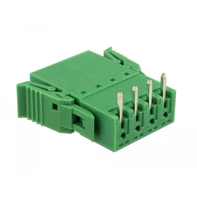 Delock spaiļu bloka komplekts PCB 4 kontakti 3,81 mm solis horizontāls (65954)