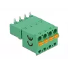 Delock spaiļu bloka komplekts PCB 4 kontaktu 5,08 mm solis horizontāls 66506
