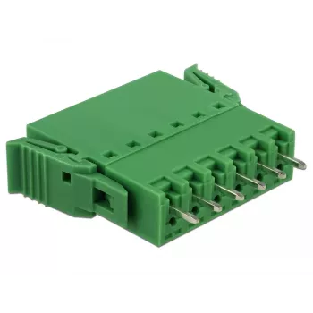Delock spaiļu bloku komplekts iespiedshēmu platēm 6 kontakti 3,81 mm solis vertikāls (65972)