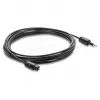 Delock TOSLINK kabelis Mini TOSLINK 3.5 mm spraudnis uz TOSLINK spraudni, Ø 2.2 mm, 3 m, melns