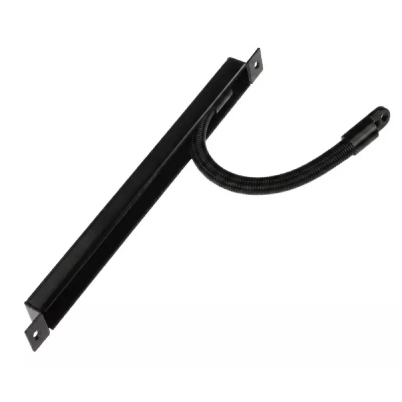 DELTA ATLO-KPS-21X262/SHEEL-S Iegremdēts kabeļu pārsegs, melns, 262mm
