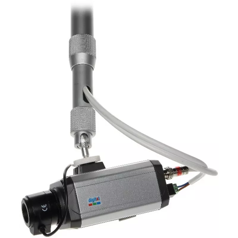 DELTA BR-60X120 Teleskopiskais griestu stiprinājums CCTV kamerām, 710–1220 mm, balts