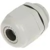 DELTA izolētais kabeļu savienotājs G3/4 IP68 13-18 mm pelēks PA6