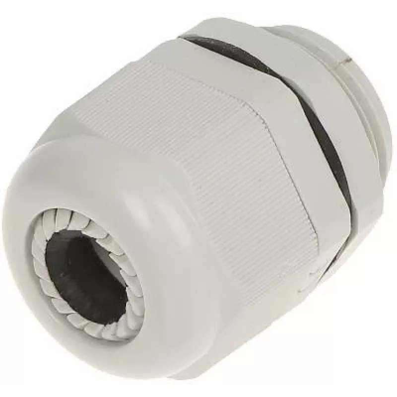 DELTA izolētais kabeļu savienotājs G3/4 IP68 13-18 mm pelēks PA6