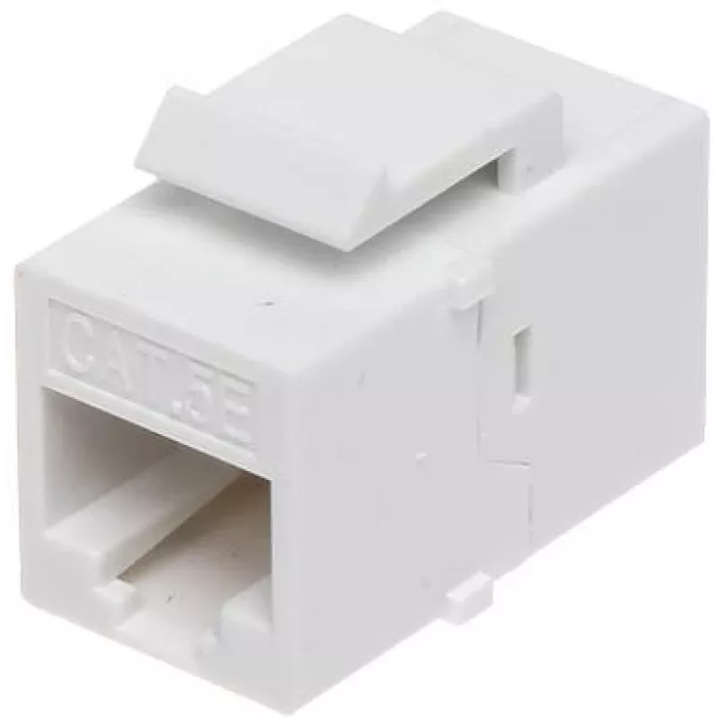 DELTA Keystone Module FX-RJ45-G/RJ45-G Cat.6 UTP RJ45 sievišķais uz RJ45 sievišķo savienotājs, pelēks