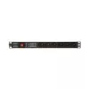 DELTA PD-6/R-SPD-3L 6 kontaktligzdu pārsprieguma aizsardzības pagarinātājs ar 2 polu slēdzi, 1.5m kabelis, E tipa kontaktligzdas, 2300W, melns