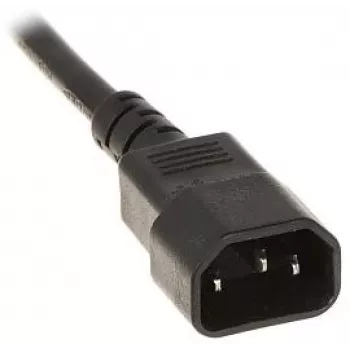 DELTA PD-8/R/IEC-N 8 kontaktligzdu 1U plaukta PDU, IEC C13, 10A, 250V, melns