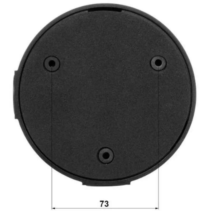 DELTA STG-PFA130-E savienojumu kārba Dahua kupola kamerām, sienas/griestu stiprinājums, alumīnijs, melna STG-PFA130-E(BLACK)