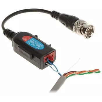 DELTA TR-1D-HD*P2 Pasīvais HD Video Balun Raidītāja Pāris priekš HD-CVI/TVI/AHD/CVBS pa UTP Cat5e/6, BNC uz Termināli, līdz 400m