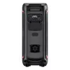 Denver BPS-470 Bluetooth Party Speaker ar Karaoke, 2000W PMPO, 20W RMS, LED gaismas, FM radio, TWS, Mikrofons iekļauts, Melns
