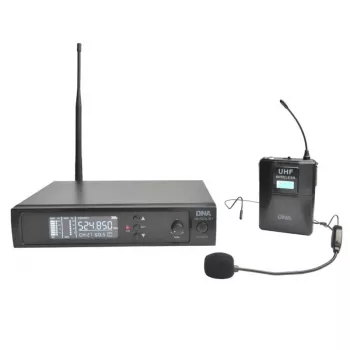 DENVER DNA VM Bezvadu austiņas ar Bluetooth 5.0, 40 mm draiveriem, 8 h akumulatoru, salokāmas, melnas