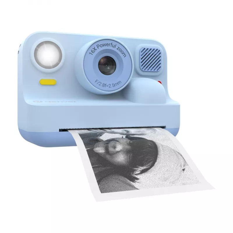 DENVER KPC-1374BTBU Bērnu digitālā kamera ar printeri, zila
