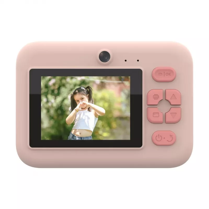 Denver KPC-1374BTRO bērnu digitālā kamera ar Bluetooth, rozā