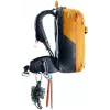 Deuter Alproof Lite 20 SL Lavīnas drošības mugursoma ar gaisa spilvenu + Wash Center I Tualetes piederumu soma Komplekts - Cinnamon/Black & Raisin/Caspia