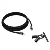 Devia 2-in-1 USB-C uz Lightning kabelis ar siksniņu 1.2m 27W Melns