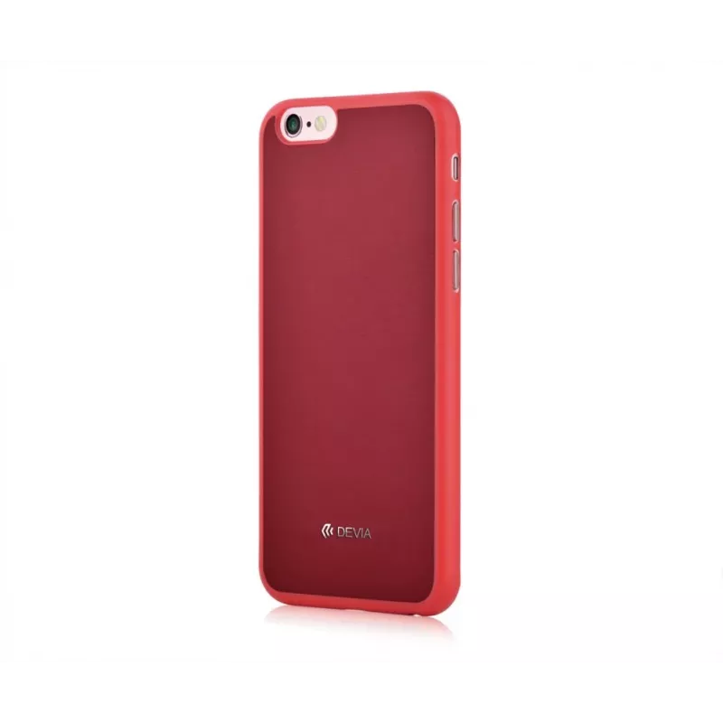 Devia Apple iPhone 6/6s Jelly Slim Leather Wine Red Back Cover