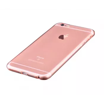 Devia Apple iPhone 6/6s Naked Caurspīdīgs Rozā Zelts Aizmugurējais Vāciņš
