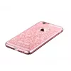 Devia Apple iPhone 7 Baroque ar Swarovski rozā zelta aizmugures vāciņš