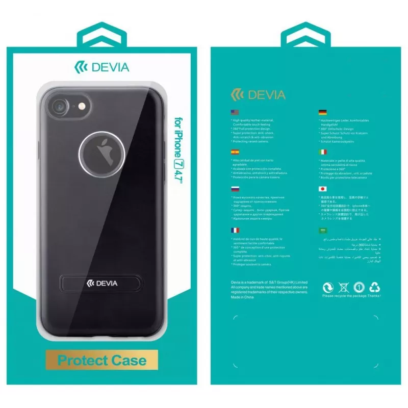 Devia Apple iPhone 7 iView Black Flip Case