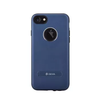 Devia Apple iPhone 7 iView Blue Flip Case ar Smart View logu un statīvu
