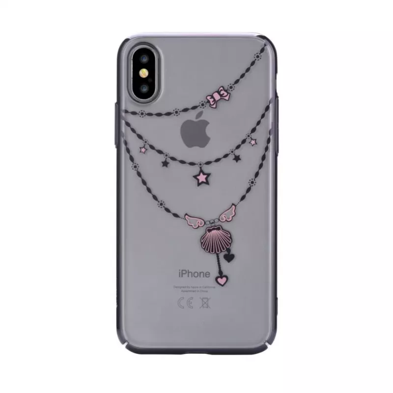 Devia Apple iPhone X Crystal Shell Case Black
