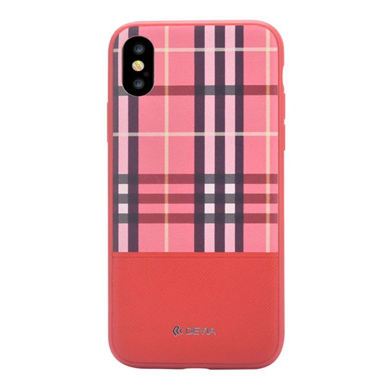 Devia Apple iPhone X Lattice Case Red
