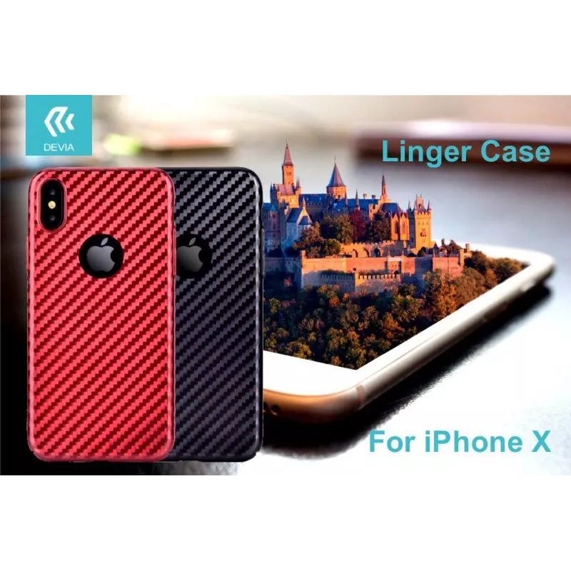 Devia Apple iPhone X LINGER Case Red