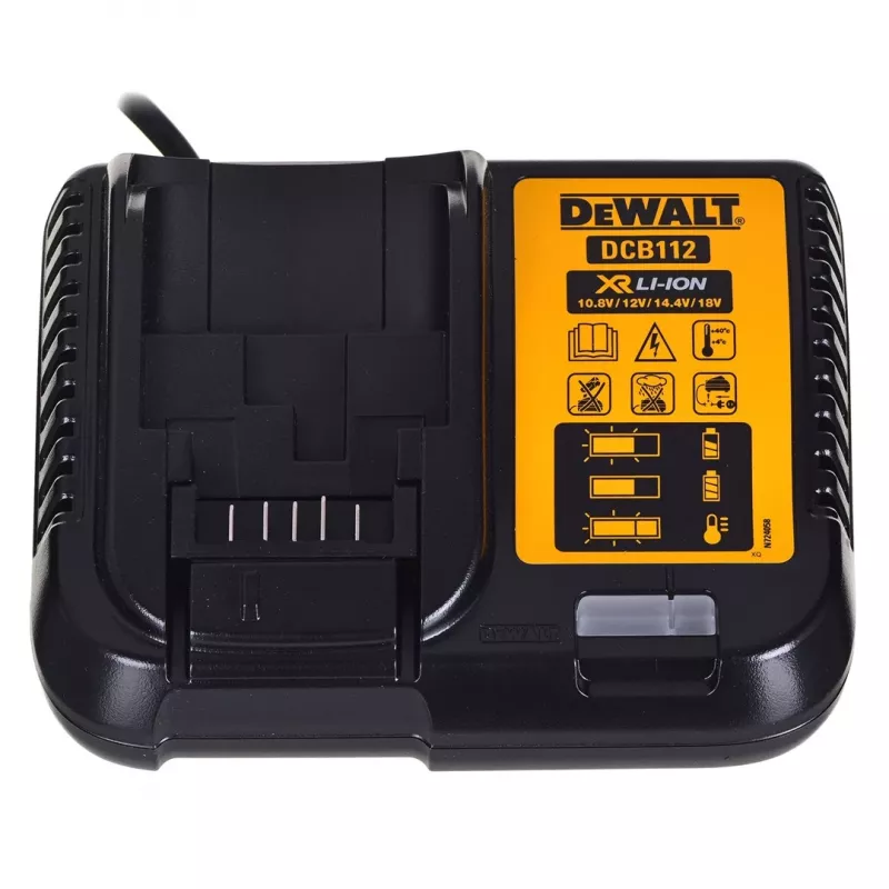 DEWALT 18V POWERSTACK bezsuku kombinētā urbjmašīna DCD800E1T 90Nm 1x1.7Ah TSTAK