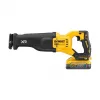 DEWALT 18V XR bezsuku zāģis ar 2x5Ah PowerStack baterijām un TSTAK komplekta kasti