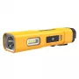 DEWALT BD-DCL183 LED lukturis 1300 lūmeni, IPX4 izturīgs pret šļakatām, aviācijas klases alumīnijs, melns