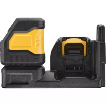 DEWALT Cross Line Laser DCE088NG18, 12/18V (Melns/Dzeltens, Bez Akumulatora un Lādētāja, Zaļas Lāzera Līnijas, T STAK Kaste)