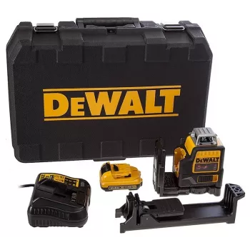 DEWALT DCE0811D1R-QW XR Li-Ion Lāzera Līmenis 10.8V 2.0Ah Melns, Dzeltens