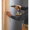 DEWALT DCF620D2-QW 18V bezvada bezsuku skrūvējamais/impulsatslēga 4400 RPM 2 x 2.0Ah Li-Ion akumulatori, lādētājs un TSTAK II instrumentu kaste, melna/dzeltena