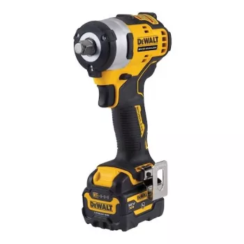 DEWALT DCF901P1G-QW 12V XR Bezsuku Bezvadu Triecienuzgriežņu Atslēga 1/2 inch Kvadrātveida Piedziņa 340 Nm 2850 RPM 1x3.0Ah Li-ion Lādētājs Futrālis Melns/Dzeltens