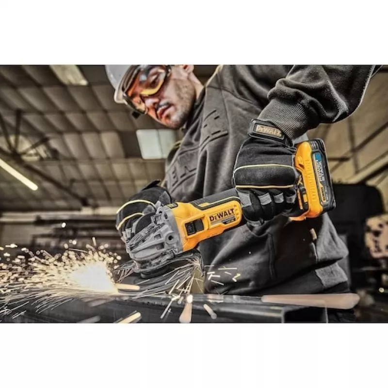 DeWALT DCG405H2T-QW Bezvadu grīdas pulētājs/slīpmašīna 18V 125mm 5.0Ah XR Li-Ion Brushless TSTAK II komplekts