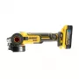 DeWALT DCG405H2T-QW Bezvadu grīdas pulētājs/slīpmašīna 18V 125mm 5.0Ah XR Li-Ion Brushless TSTAK II komplekts