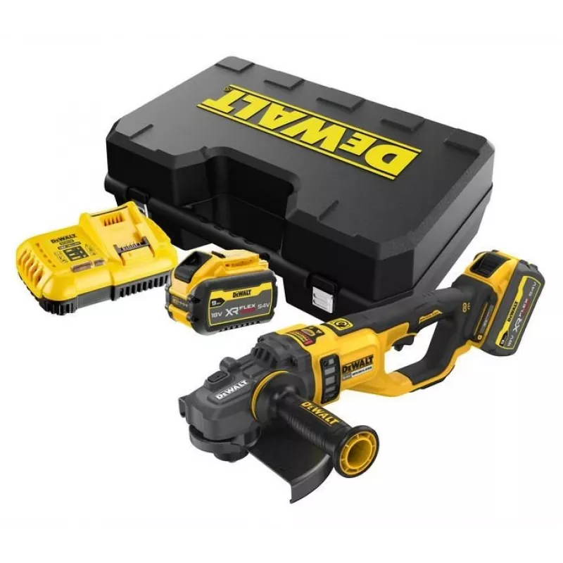 DEWALT DCG460X2-QW Bezvadu grīdas pulētājs/slīpmašīna 230mm 18V XR FLEXVOLT