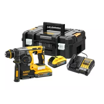 DEWALT DCH273H2T-QW 18V XR bezsuku SDS-Plus perforators ar 2x 5.0Ah akumulatoriem, lādētāju un TSTAK kasti