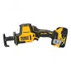 DEWALT DCS369P2-QW 18V XR Bezsuku atgriezeniskais zāģis komplektā ar 2 x 5.0Ah akumulatoriem, lādētāju un TSTAK II kasti