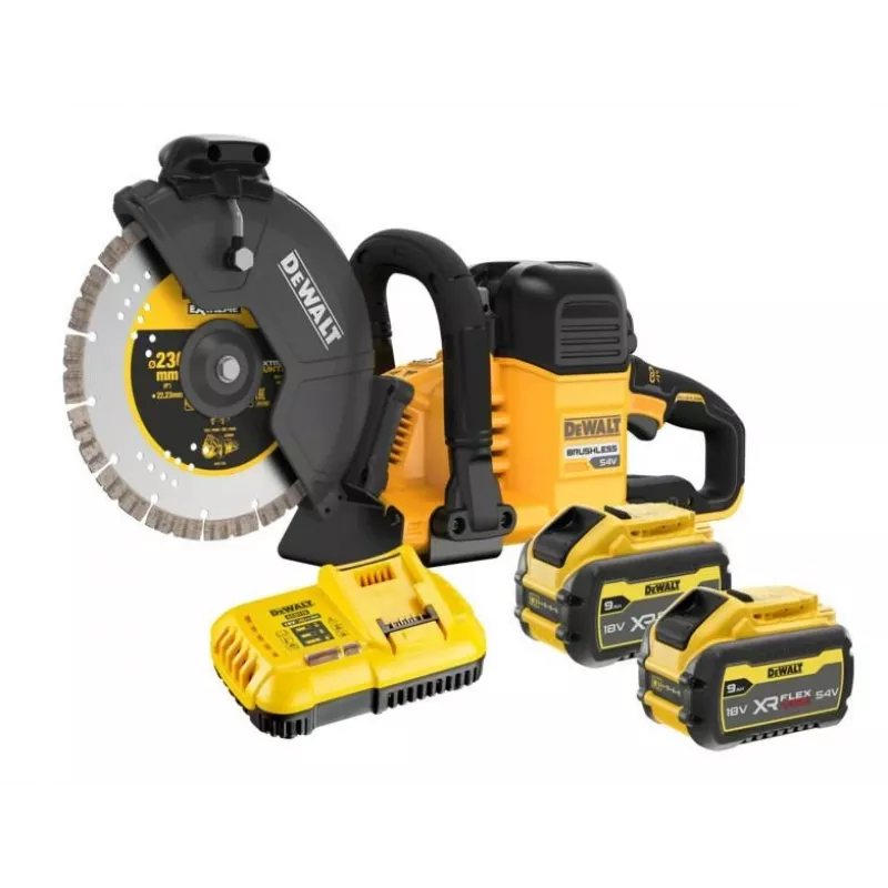 DEWALT DCS691X2-QW 230mm Bezvada Ripzāģis 54V XR FLEXVOLT (2x9.0Ah)